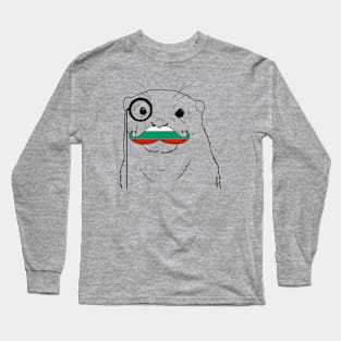 Mustache Flag Bulgaria Long Sleeve T-Shirt